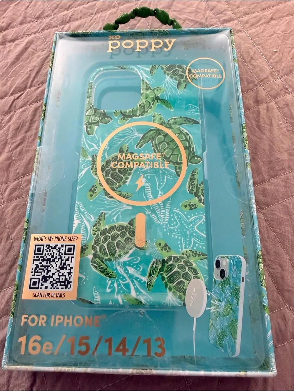 MagSafe Compatible Sea Turtle iPhone Case 16e, 15, 14, 13